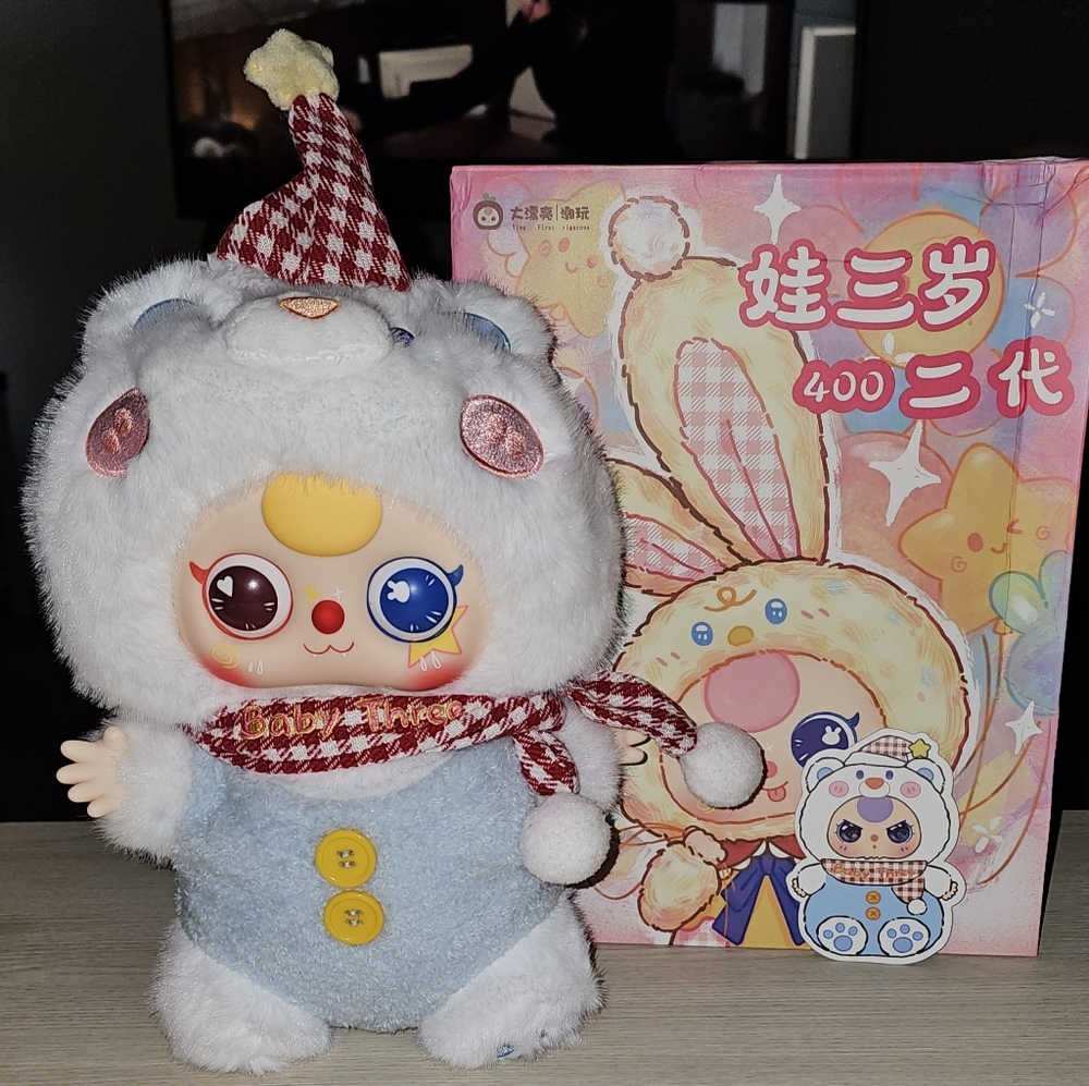 Plush Polar Bear- Baby Three 400% V2
